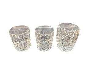 Waterford Crystal Tumblers (Set of 3) - Marked Waterford