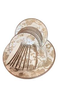 Threshold Floral Pattern Plastic Dinnerware - Assorted Plates & Bowls