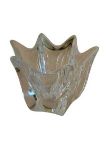 Orrefors 4-Inch Star-Shaped Crystal Sculpture