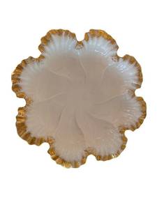 Lenox 10.5-Inch Porcelain Plate With Gilt Rim