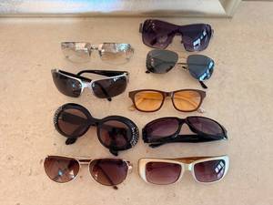 Nine Pairs of Eyewear Frames - Sunglasses & Prescription-Ready Assortment