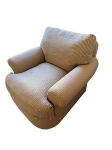 Gabberts Classics Armchair with Striped Upholstery