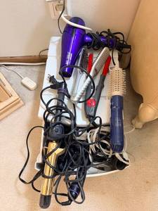 Assorted Hair Styling Tools & Accessories