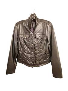G by Giuliana Leather Jacket - Size Small - Made in China