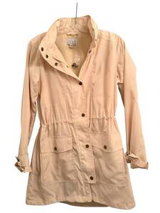 Joan Rivers XXS Lightweight Jacket with Patch Pockets - Stand Collar