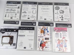 Stampin Up Cling Stamp Sets
