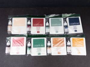 Stampin Up Classic Stampin Pad Ink Pads and Refills (Lot of 8)