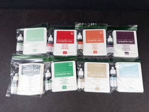 Stampin Up Classic Stampin Pad Ink Pads and Refills (Lot of 8)