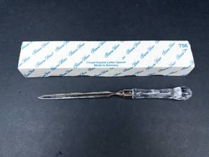 Princess House Lead Crystal Letter Opener - Made in Germany