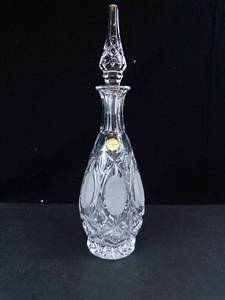 Princess House Lead Crystal Decanter - West Germany 1970s Vintage