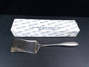 Princess House Stainless Steel Lasagna Server - Made in China