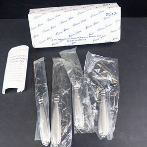 Princess House 4 Pc Stainless Steel Cheese Knife Set Made in China