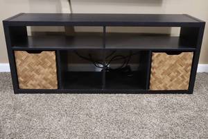 Ikea Media Console With 2 Bins