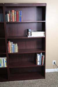 Bookcase With Adjustable Shelves
