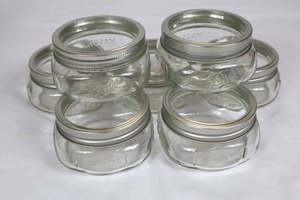 Ball Mason Jars With Lids (Lot of 5)