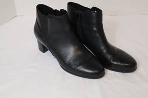 Womens Black Ankle Boots Size 10