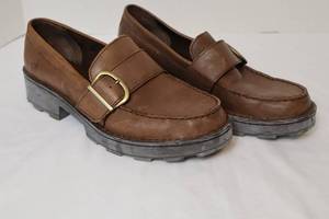 Born Leather Penny Loafers Size 10M