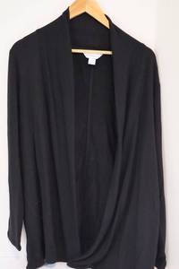 Liz Claiborne Womens Small Open-Front Cardigan