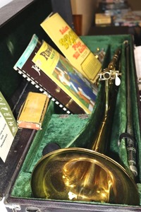 Vintage King Musical Instruments Trombone & Case