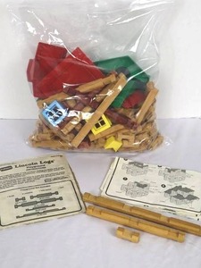 Vintage Playskool Lincoln Logs