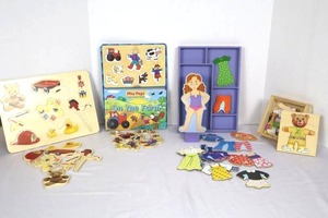 Wooden Puzzle Mixed Lot
