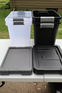 Sterilite Storage Totes (Lot of 4)