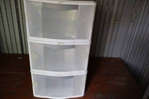 Plastic Storage Drawers 16 X 19.5 X 9.5 in