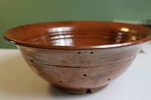 Ceramic Perforated Colander Bowl