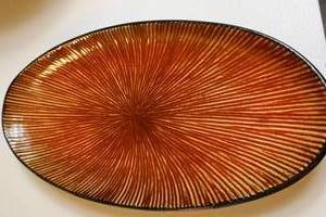 Pier 1 Stoneware Oval Platter