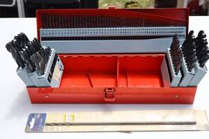 Drill Bit Index Set in Metal Case