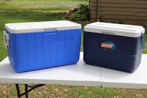 Coleman Chest Coolers Mixed Lot