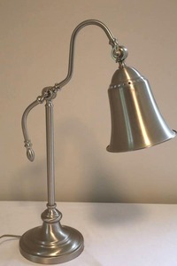 Brushed Nickel Desk Lamp