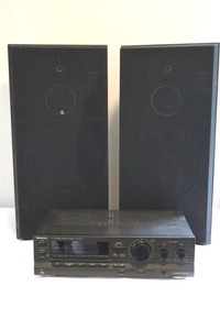 Technics SA-GX130 Receiver and Speakers