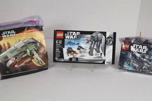 LEGO Star Wars Slave I, Battle of Hoth & Darth Vader Transformation Mixed Lot of 3