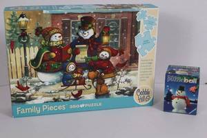 Cobble Hill Holiday Puzzles Mixed Lot