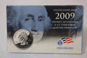 2009 DC & U.S. Territories Quarters Proof Set