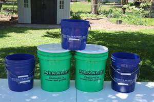 5-Gallon and 1-Gallon Bucket Assortment
