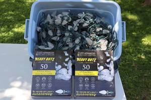 LED Advanced C9 Pure PatioHoliday White Lights&nbsp