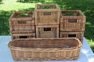 Wicker Storage Baskets &amp Boxes