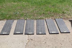 Rubber Traction Mats (Lot of 6)