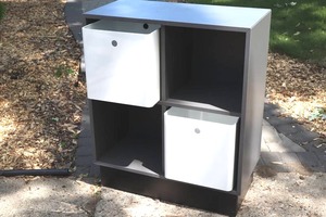 IKEA EKET Cube Storage Organizer Gray