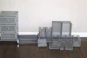 Mesh Desk Organizer Set