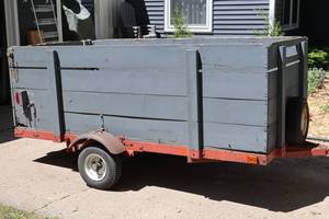 Licensed Wooden Utility Trailer 4 X 8
