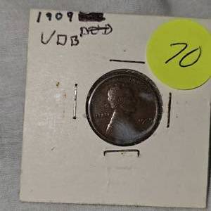 1909 VDB Wheat Penny 1c