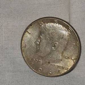 1964 Kennedy Half, 50c Very Nice Toning