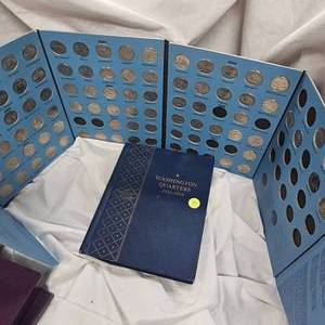 1999-2008 Fifty State Quarter Set  and Washington Quarters Book