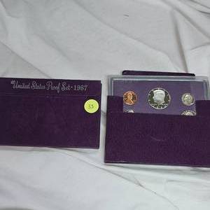 1986.87. United States Proof Sets, Lot of 2
