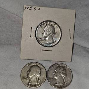 1956.1940.1956O Washington 25c