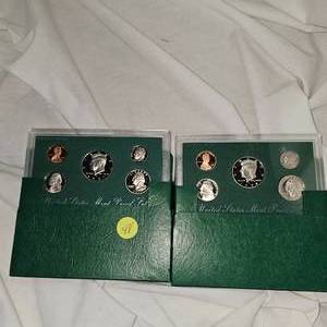 19971998 United States Proof Set Lot of 2