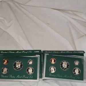 19961998United States Proof Set Lot of 2